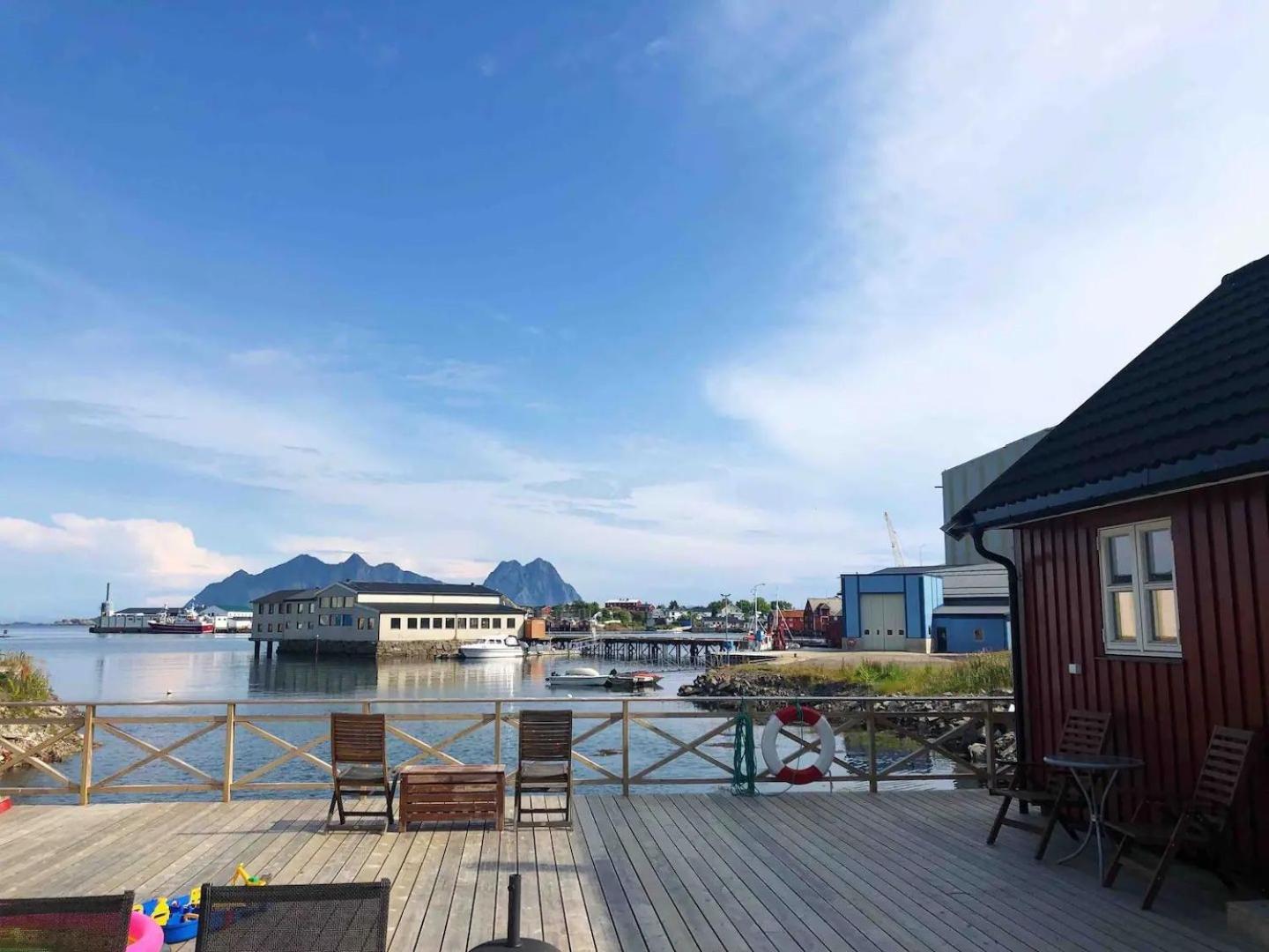 Nora'S Waterfront Cabin Svolvær Buitenkant foto